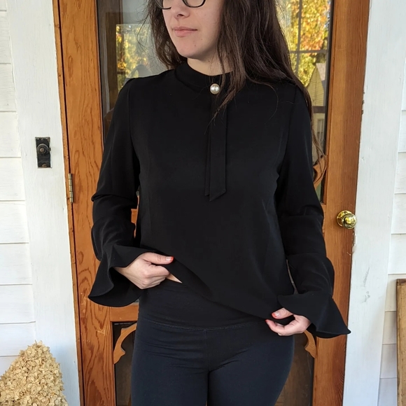 Blouse with Pearl Detail - Picture 11 of 14